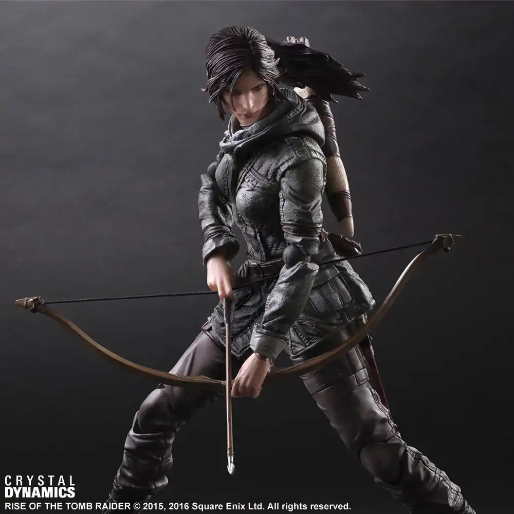 play arts kai rise of the tomb raider: lara c