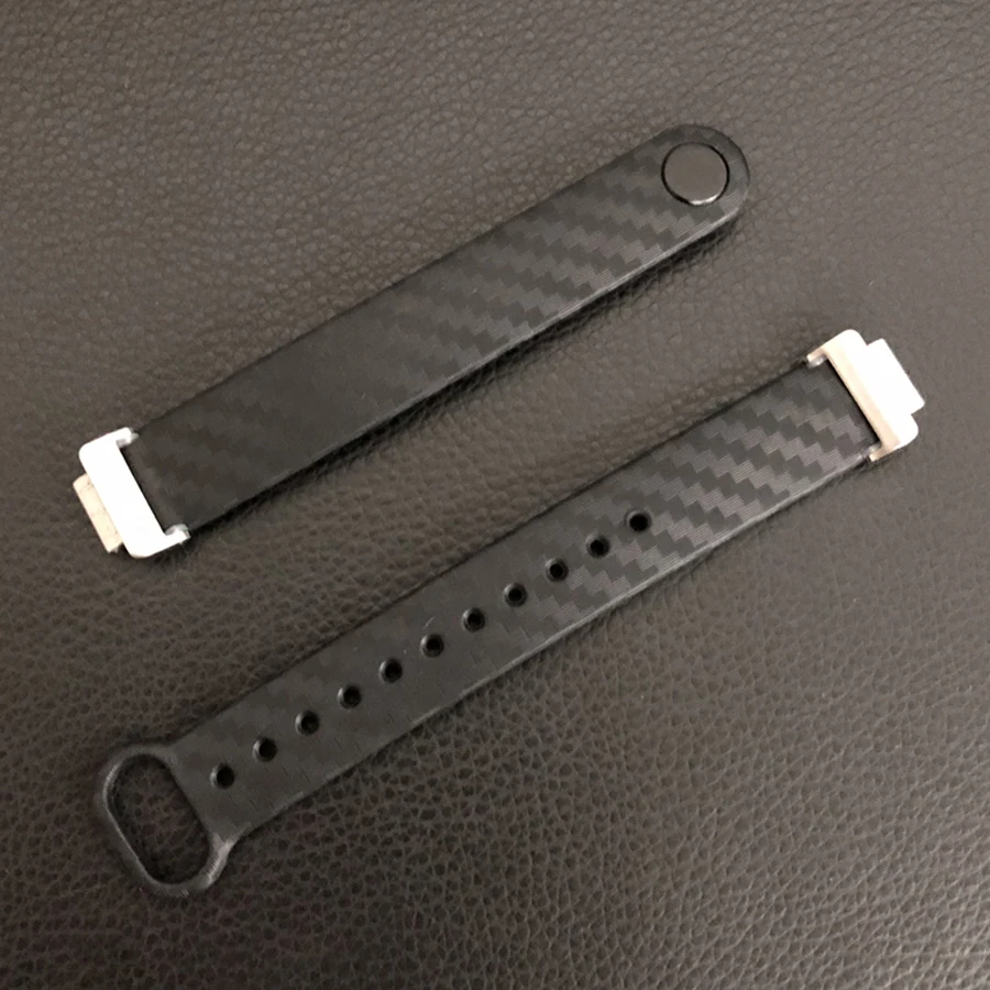

For Fitbit Inspire Hr Band Silicone Carbon Fiber Strap Band Wristband Bracelet for fitbit Inspire Accessories
