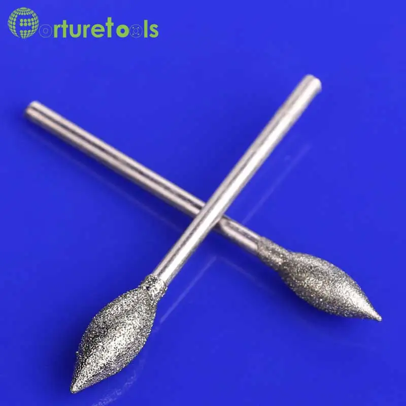 50pcs diamond mounted point dremel rotary tool mounted wheels Head dia 0.8~6mm Shank dia 2.35mm head type L TZ54 50pcs diamond mounted point dremel rotary tool mounted wheels Head dia 0.8~6mm Shank dia 2.35mm head type L TZ54