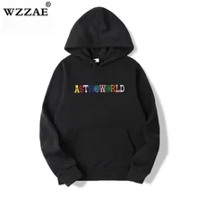 Трэвисс Скотт ASTROWORLD WISH YOU WAS HERE толстовки модные буквы ASTROWORLD Толстовка уличная Мужская Женская пуловер Толстовка