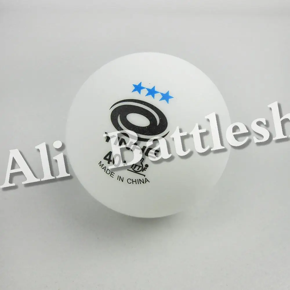 Оригинальный 12x YINHE новых материалов Пластик бесшовные 40 + Настольный теннис Мячи Белый 3 звезды