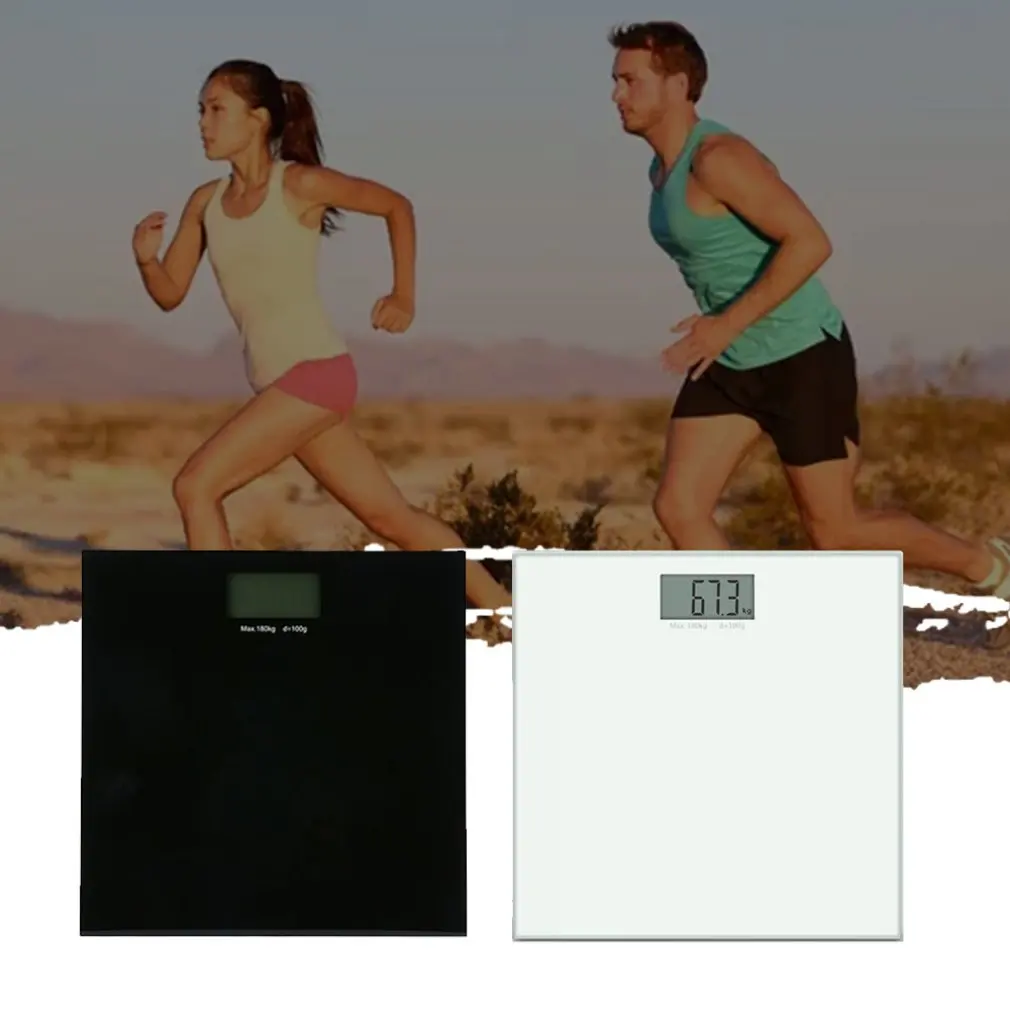 

Weight Scale Electronic LCD Display Weights Bathroom Scale Weighing Machine Personal Body Scales 180kg Smart Balance