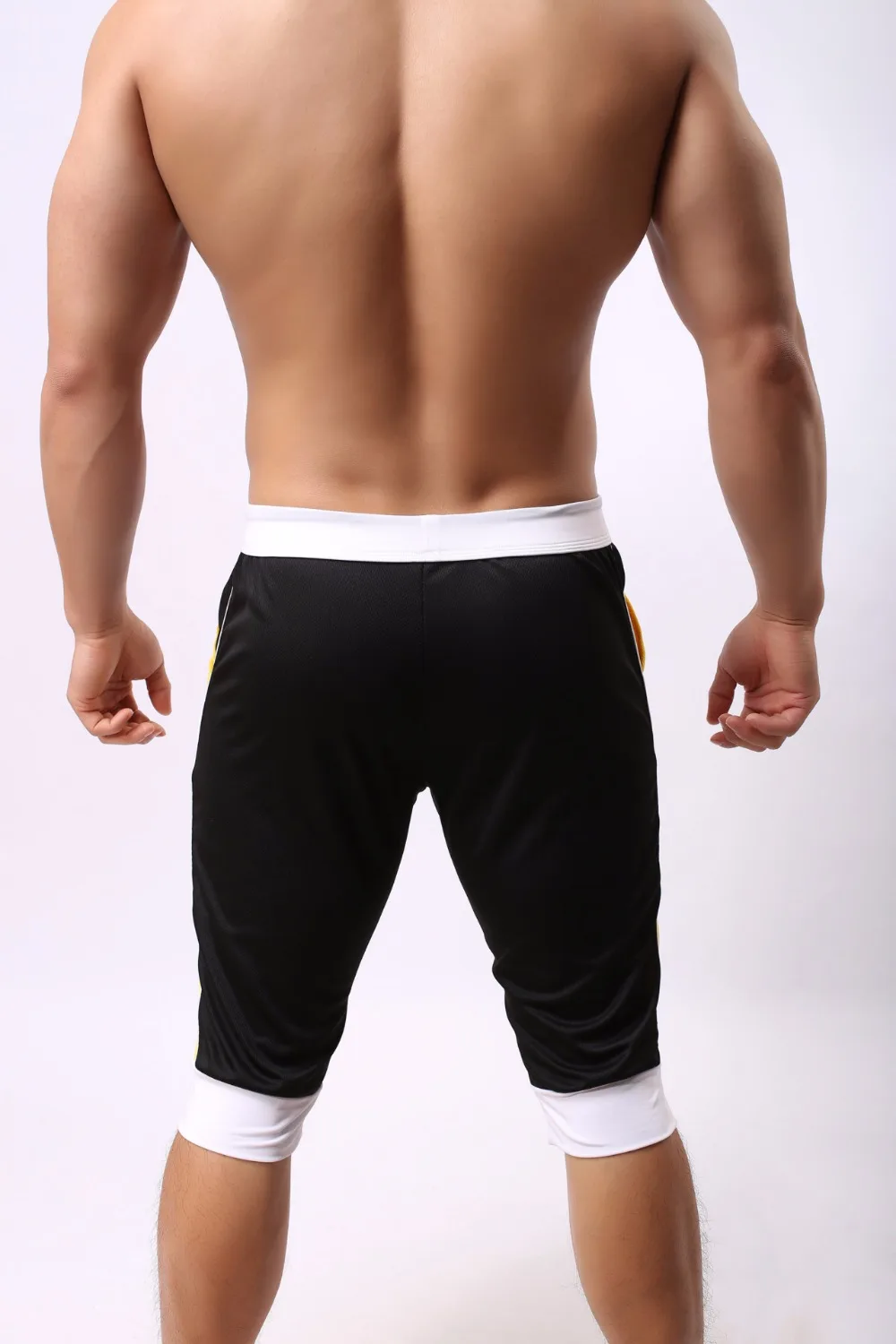 Мужские повседневные спортивные шорты пляжные со вставками лето 2019|mens casual