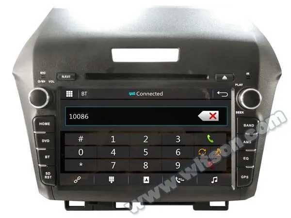 Excellent 8" Special Car DVD for Honda Jade 2013-2017 with External Tire Pressure Monitoring System Support & Front DVR Camera Support 2