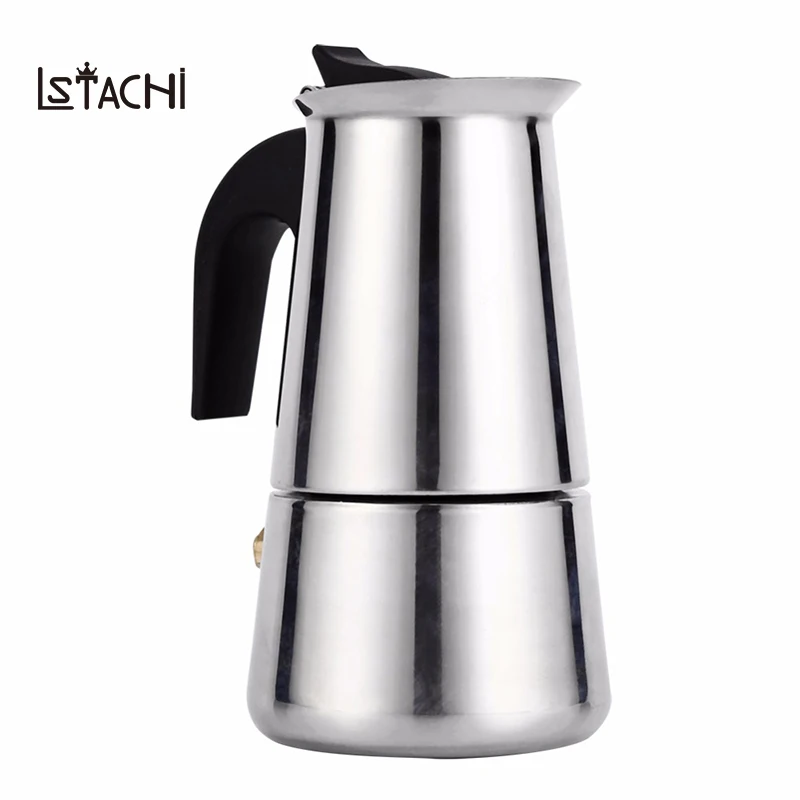 

LSTACHi Moka Espresso Coffee Maker Latte Piano Cottura Filtro Coffee Machine Coffee Pot Percolator Tools Cafetiere Coffee Maker