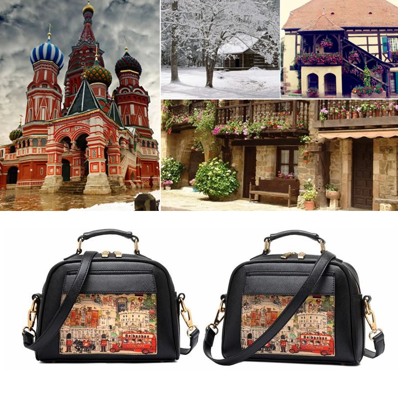  Beaumais Pu Leather Women Leather Handbag Famous Brand Women Messenger Bags Women Shoulder Bag Pouc - 32757784222