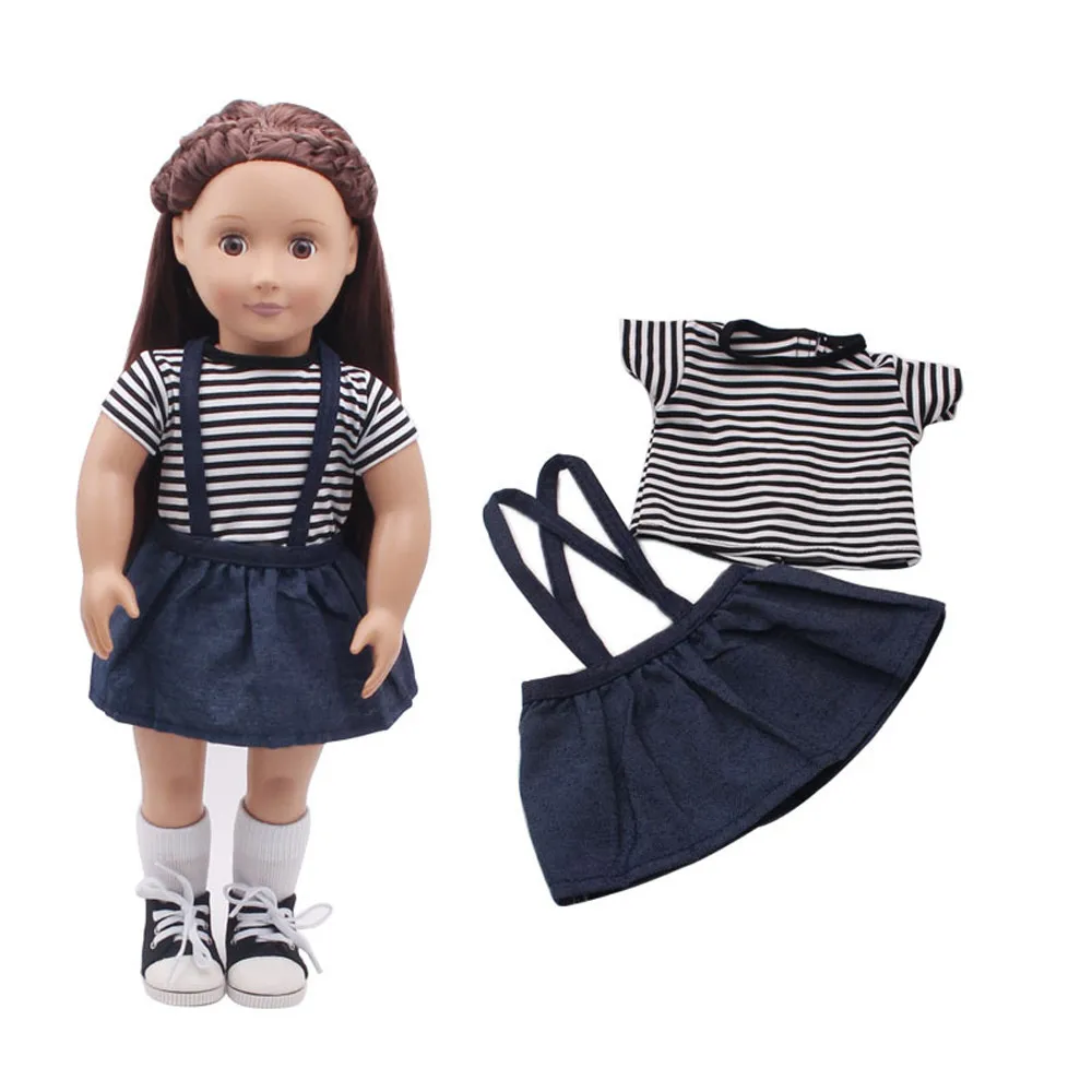 

Doll Clothes Dress Outfit Clothes Set For 18'' the United States Girls Doll Our Generation Doll