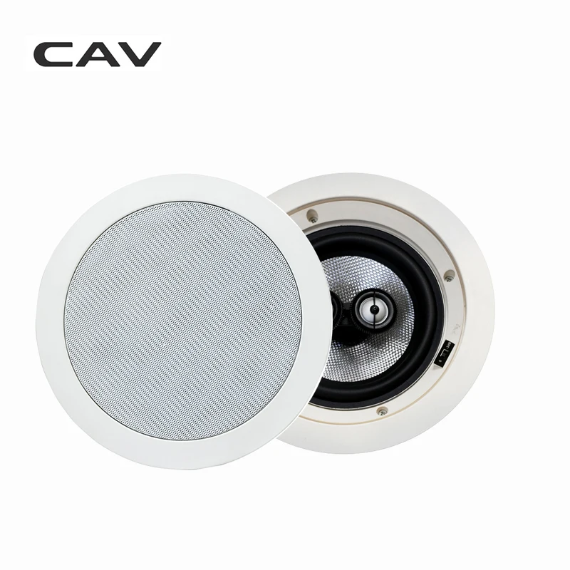 CAV HT-62 In-ceiling Speaker Home Theater 5.0 System Background Music Deep Bass Analog Transmission Wall-Embedded Speakers CAV HT-62 In-ceiling Speaker Home Theater 5.0 System Background Music Deep Bass Analog Transmission Wall-Embedded Speakers