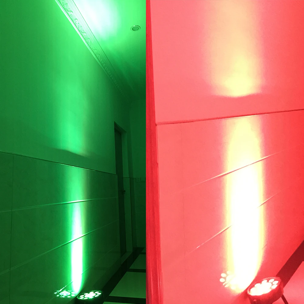 

8pcs/lot with a flight case par led 150w cob rgb 3in1 wash light with advanced dmx program with focus effect