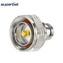 Superbat 5 шт. РЧ разъем N-7/16 адаптер типа DIN N Jack до 7/16 DIN штекер прямолинейный адаптер