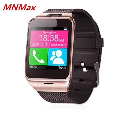 GV18 Smart Watch Bluetooth font b SmartWatch b font 1 3MP Cam Sync Call SMS for