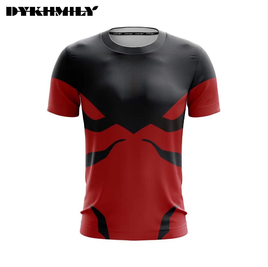 

Dykhmily Jiren Fashion MEN WOMEN T-shirt Pride Team Uniform T-shirt Red Dragon Ball Summer Casual Slim T Shirt Mens Tops Tee