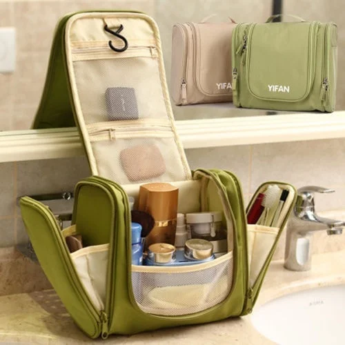 

New Travel Toiletry Wash Cosmetic Bag Makeup Storage Case Hanging Grooming