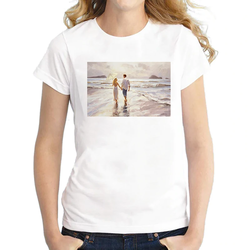

KOPKTEER Hand In Hand Tee Shirt Femme 2019 Women White Harajuku T Shirt Korean Clothing Streetwear Vintage Tops Camiseta Mujer