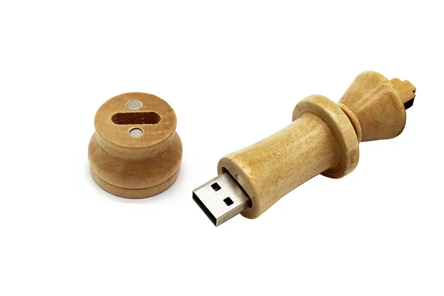 Король SARAS 2018 деревянная шахматная доска usb флэш-накопитель 64 ГБ/4 ГБ/8 Гб оперативной памяти, 16 Гб встроенной памяти, 32 ГБ usb2.0 ручка с