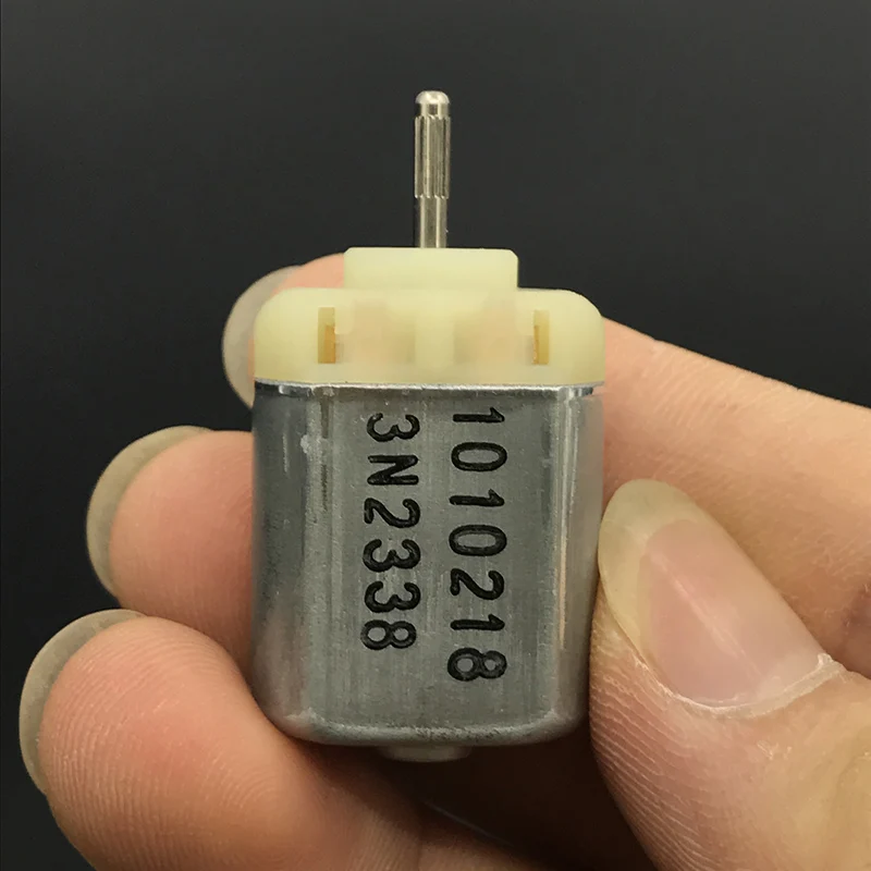 Микро двигатель JOHNSON 130 3N2338 6 В ~ 12 задний выходной вал обратная ось мини карбоновый
