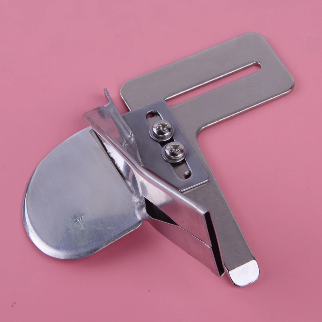 

LETAOSK 1 inch Single Fold Raw Edge Binder Braid Tape Finish Tool Presser Foot Spare Part for Industrial Sewing Machine