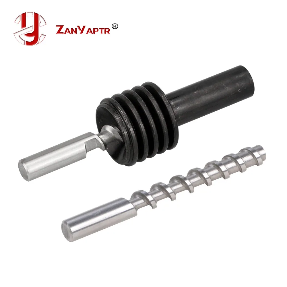 Cerâmica do pó da Lama Haste de Alimentação Acessórios da Impressora Extrusora Micro Parafuso Garganta Haste 3d 8mm x 82mm – 10x120mm