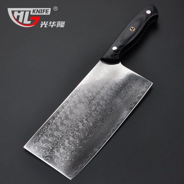Japanese Kitchen Cleaver Chinese Chef's Knife 7.2inch vintage Chinese cleaver nakiri for cooking
