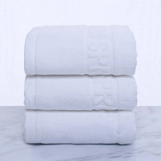 Pure Color White Bath Towel Breathable Comfortable Super Soft Good Pure Color White Bath Towel Breathable Comfortable Super Soft Good Water Absorption Silky More Durable Wash