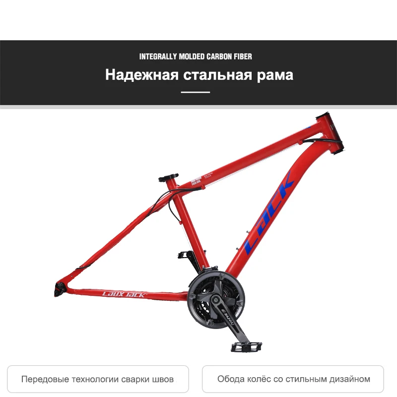 Отсутствие горный велосипед FatBike стальная рама 24 скорость Shimano дисковые тормоза 2" x4.0 колеса длинная вилка