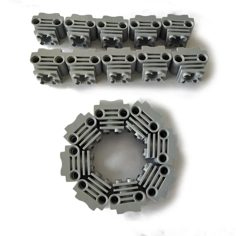 10 шт. TECHNIC 2850 цилиндр двигателя с боковыми слотами 32333 контактный Цилиндрический