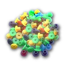 500 шт резиновые браслеты для тату ударопрочный круг татуировки аксессуары I207