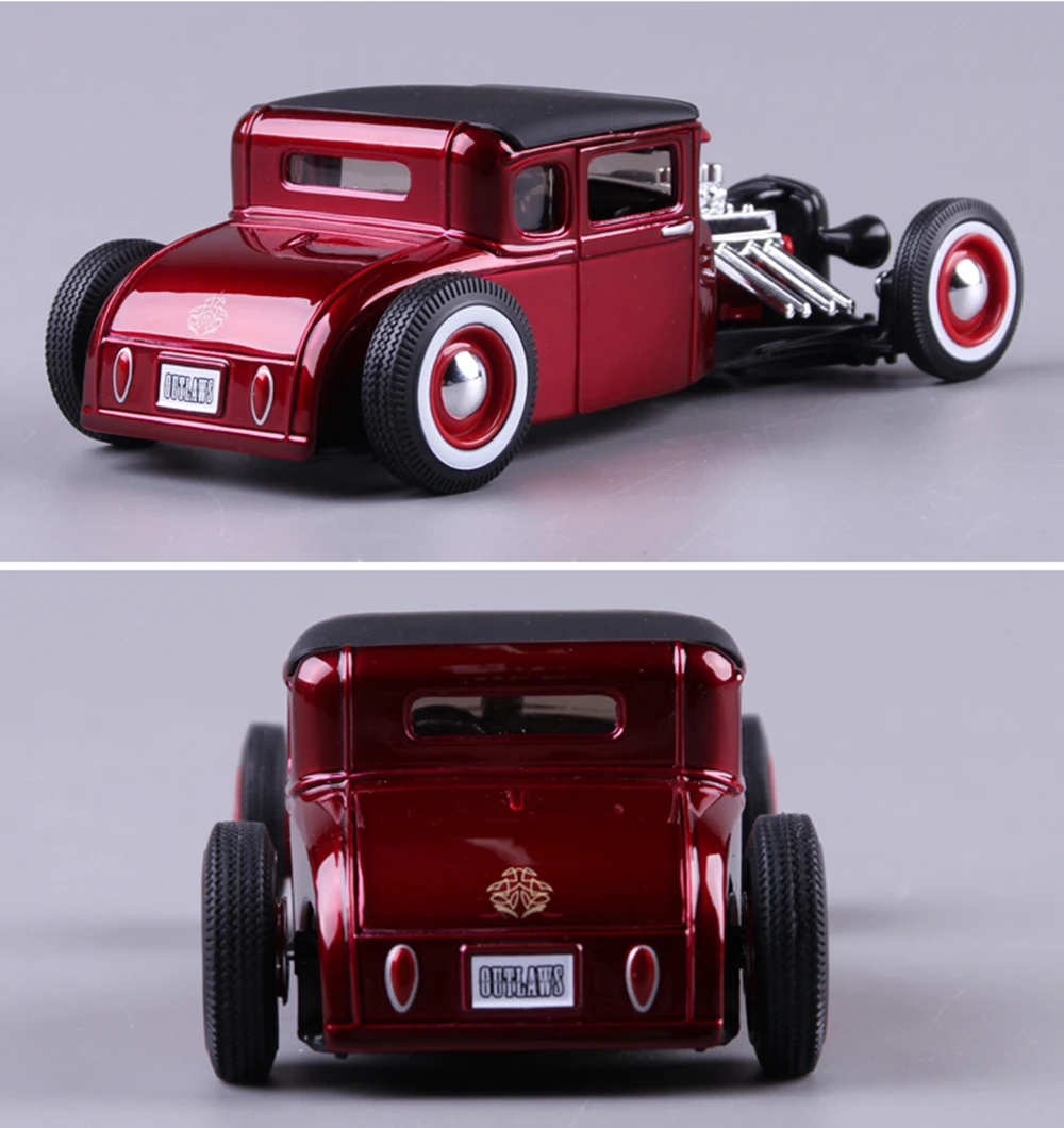 1:64 Maisto Diecast Ford 1929 Vintage Car Model Classic Vehicle Truck Toys