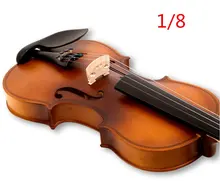 V131 высокое качество ель скрипка 1/8 скрипка рукоделие violino с музыкальными инструментами Бесплатная доставка