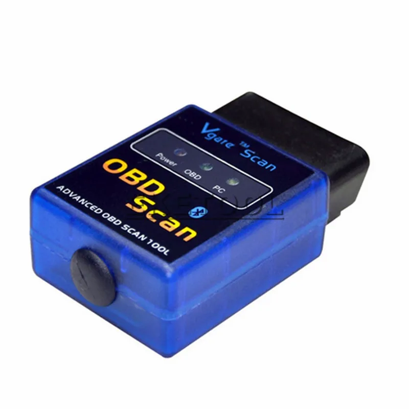 OBD2 ELM327 Bluetooth V2.1 беспроводной OBD/OBDII Диагностика ELM 327 V2.1 работает для Android/PC поддерживает 7 протоколов