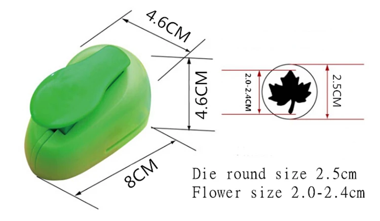 1 'ཕ мм бумажный дырокол для скрапбукинга furador papel flower DIY Craft Punch Creative Embosser Butterfly