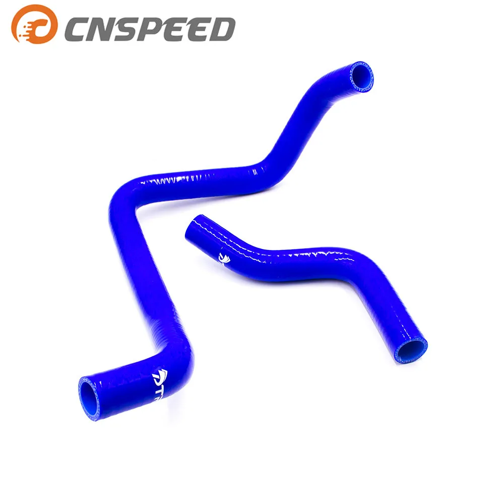 CNSPEED 2PC Radiator Hose kit Blue Silicone For Honda civic B16 B16A