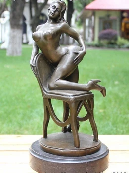 

Western Bronze Copper Marble Sculpture Nude Women Lady Human Body Art Statue