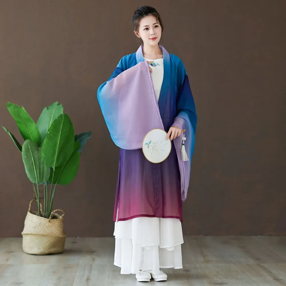 LZJN Chinese Traditional Clothing Ancient Princess Clothing National Hanfu Outfit Stage Dress Folk Dance Costume Women Hanfu (35)