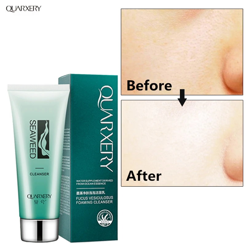 

QUARXERY Fucus Vesiculosus Foaming Cleanser face wash foam beauty Foaming Face Cleanser cleanser pore cleanser face exfoliator