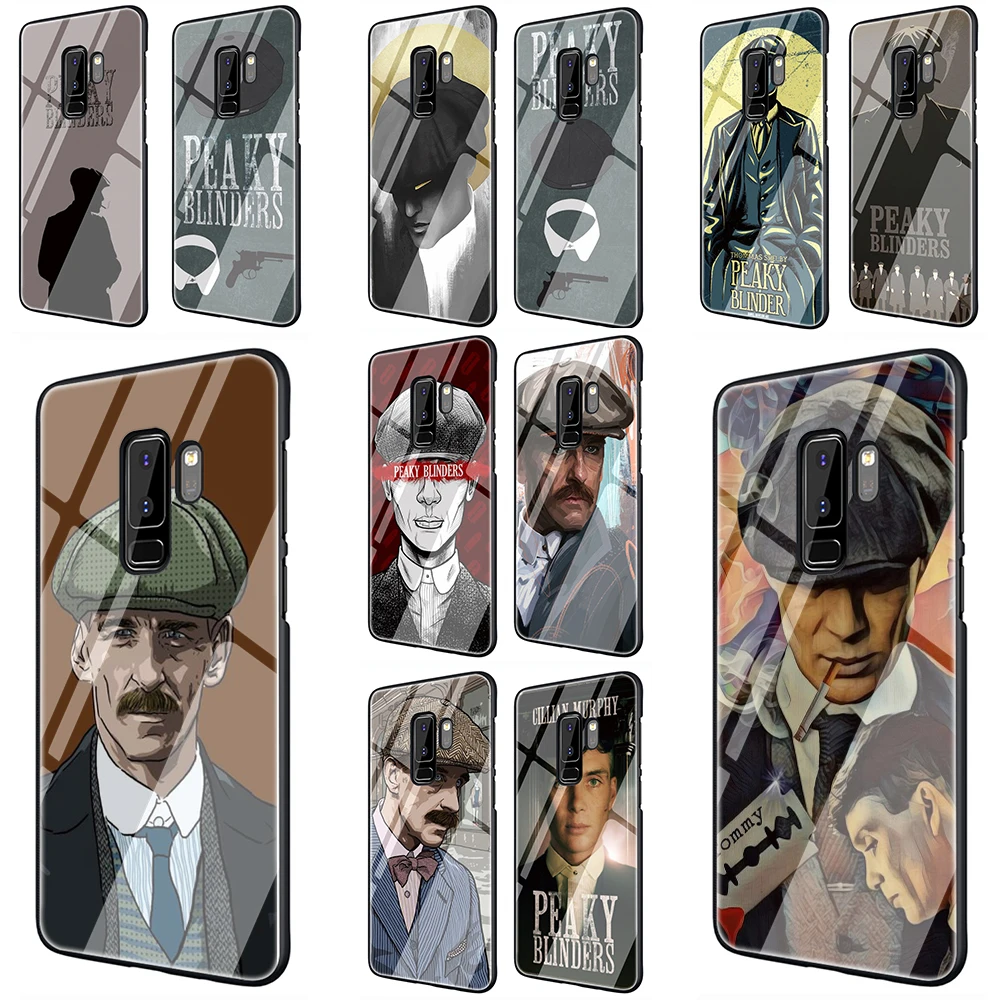 

Peaky Blinders Tempered Glass Phone Cover Case for Samsung Galaxy S7 edge S8 9 10 Note 8 9 10 Plus A10 20 30 40 50 60 70