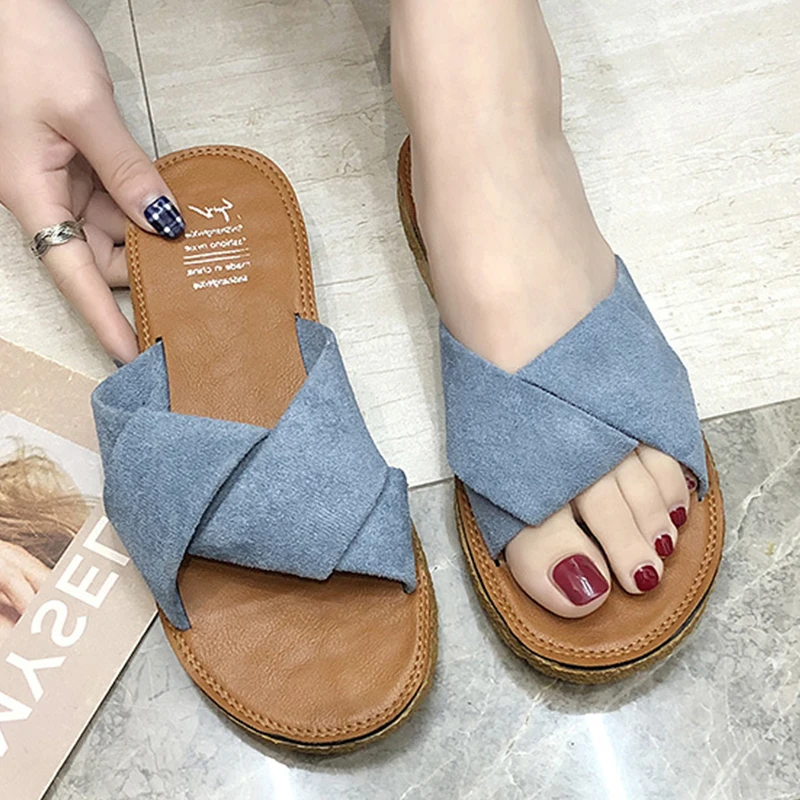 2020 новые женские шлёпанцы для женщин женская летняя обувь повседневные домашние