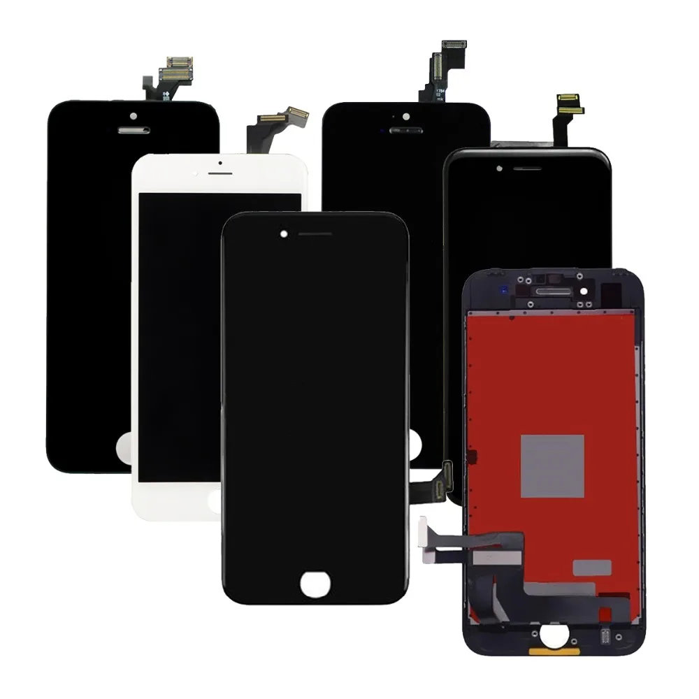 20 шт. ЖК-дисплей для iPhone 7 Plus сенсорный экран с дигитайзером в сборе 6 G 6S 6plus plus