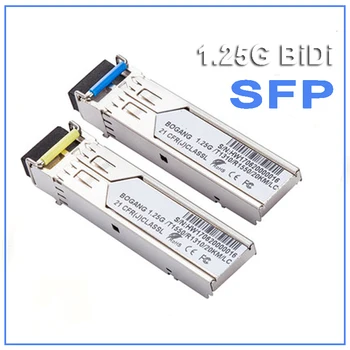 

1.25Gbps 1310nmTX/1550nmRX and 1550nmTX/1310nmRX BiDi SFP 3km Transceiver WDM SFP Module, Sold in Pair