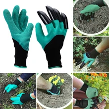

1 Pair Gloves for Garden Digging Planting Garden Genie with 4 ABS Plastic Claws