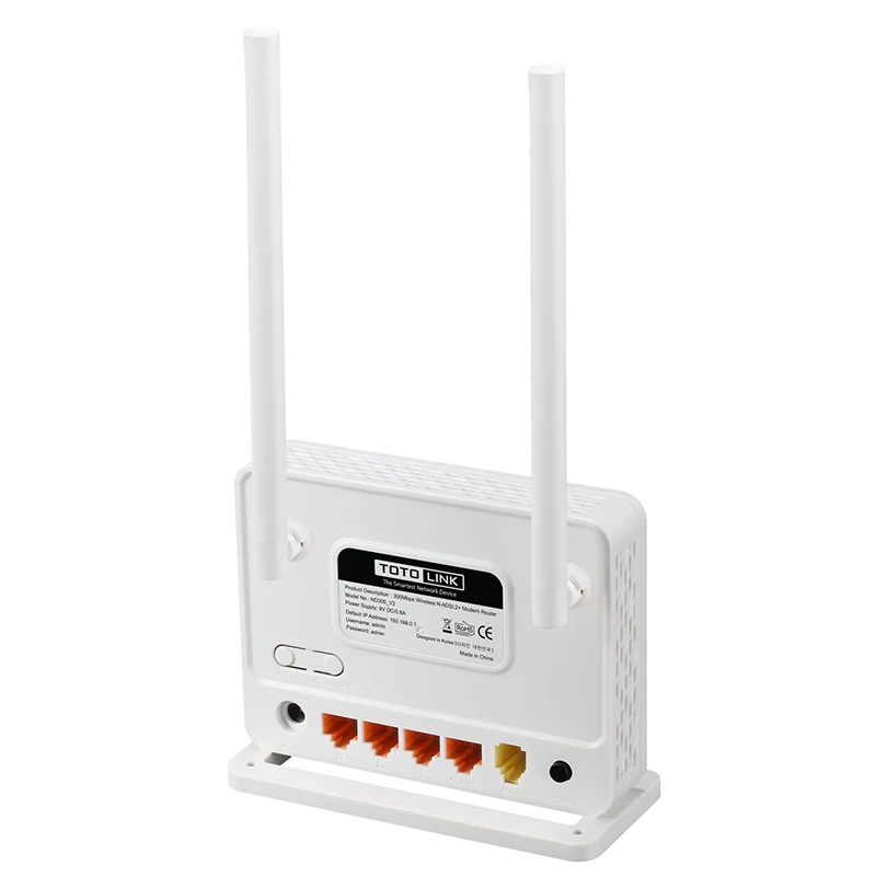 TOTOLINK ND300 300 Мбит/с ADSL2/2 + модем Беспроводной Wi Fi роутера точки доступа 4 Порты