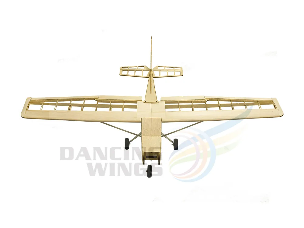 Balsawood RC Airplane Cessna 152 Flying Model Aircraft 1200mm Laser Cut Aeroplane Electric Remote Control RC Plane Kit T20