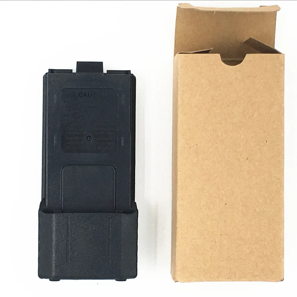 Baofeng uv 5r 3800mAh 6xAA Battery Case Shell Black For Portable Radio Two Way Transceiver font