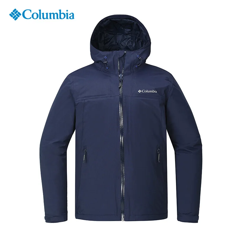 

Autumn and Winter New Products Columbia Men's Men's waterproof cotton warm cotton clothing WE1238 Adjustable hood Windbreaker