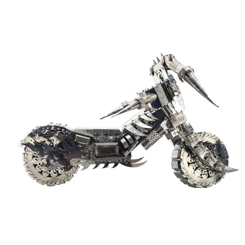 3D металлическая головоломка модель ghost iron riding для взрослых детей DIY Набор головоломка сложная коллекция для взрослых детей Образование лучший подарок