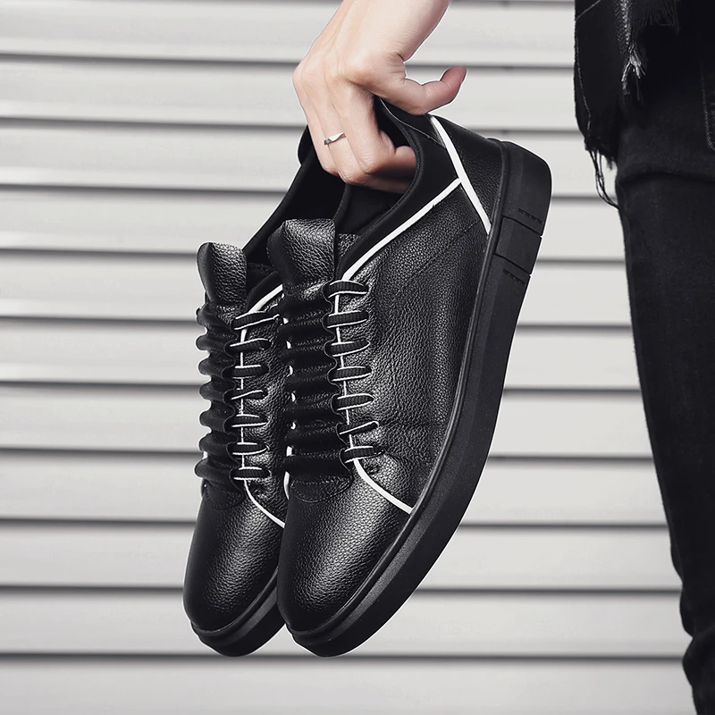 BomKinta/сезон весна-осень; кожаная повседневная обувь; мужские итальянские черные туфли для вождения; брендовые модные дизайнерские туфли для мужчин; эксклюзивный дизайн