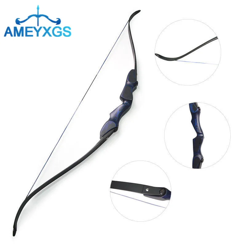 

60" 30-60lbs ILF Archery Takedown American Hunting Bow Recurve Bow Right Hand For Outdoor Camping Hunting Shooting Accessories