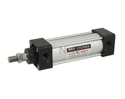 

SC Series 40X75 40mm Bore 75mm Stroke Double Action Air Cylinder