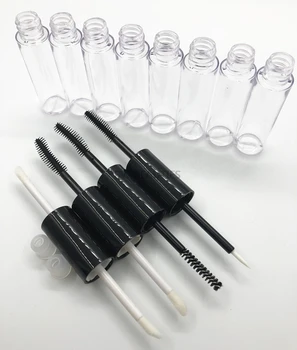 

500pcs/lot 8ML Empty Double Head Eyeliner Mascara Lip Gloss Tube, Beauty Makeup Refillable Bottle, Cosmetic Tools Containers