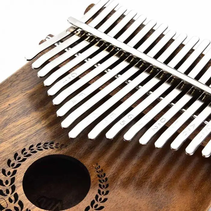Красное дерево 17 ключ калимба Mbira большого пальца пианино с звукоснимателем BHD2